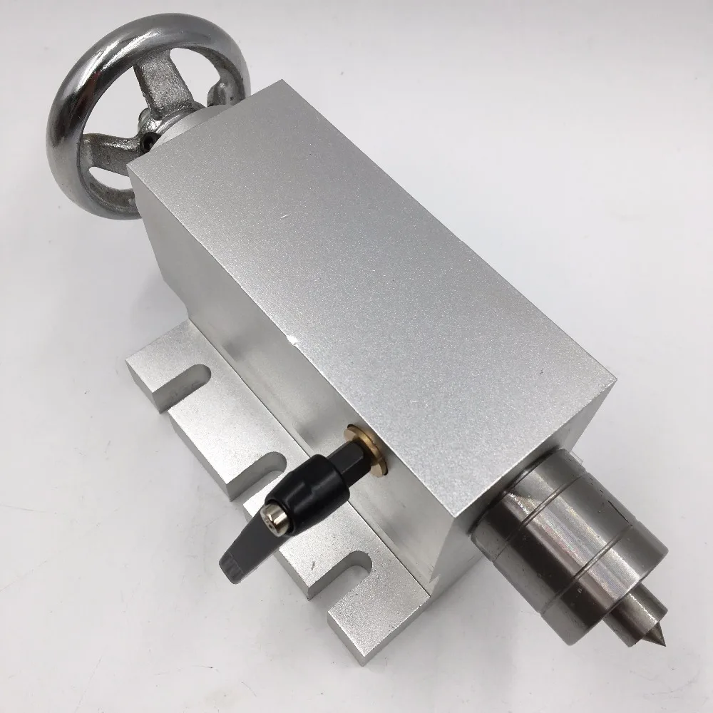 Центральная высота 65 мм 4 я ось задняя часть для фрезерного станка с ЧПУ