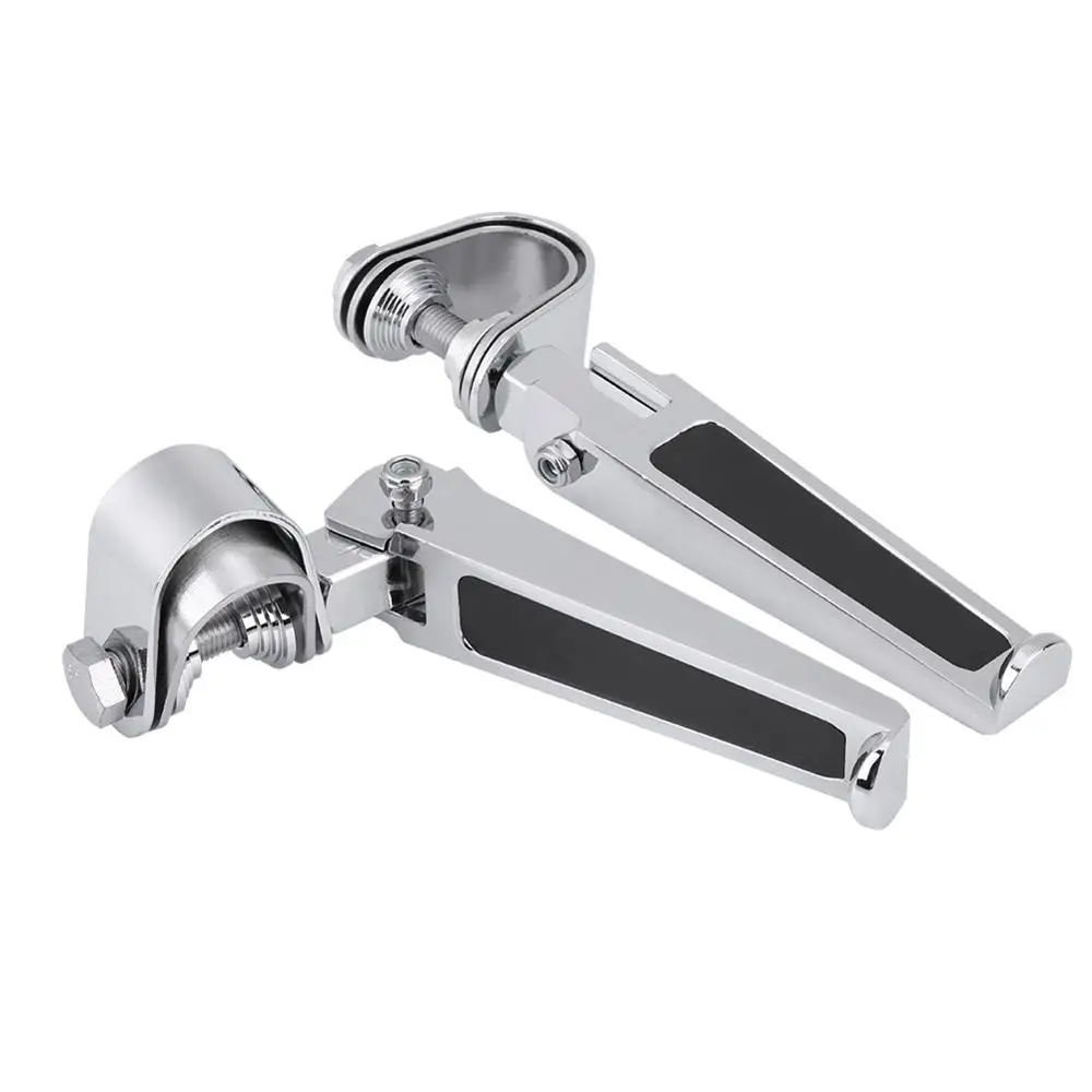 1 пара алюминиевых ножек для мотоцикла с зажимами защиты двигателя Harley Davidson Metric