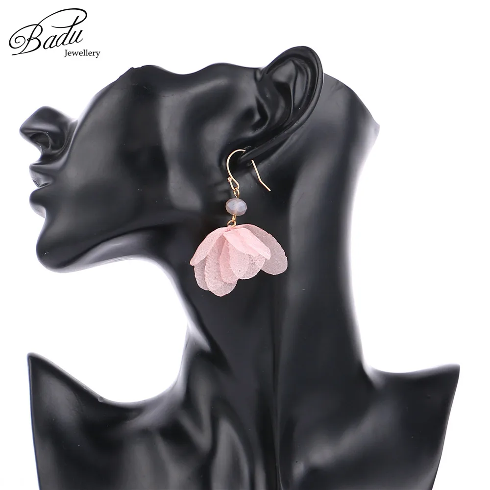 

[Clearance] Small Yarn Flower Earrings Cute Lovely Jewelry Lost Money Price Clearance