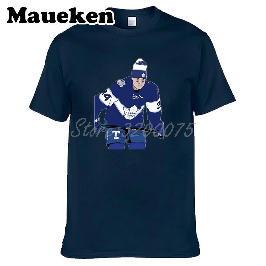 Auston Matthews 34 Мужская футболка toronto одежда мужская W17121002|t shirt men|men tshirtt |