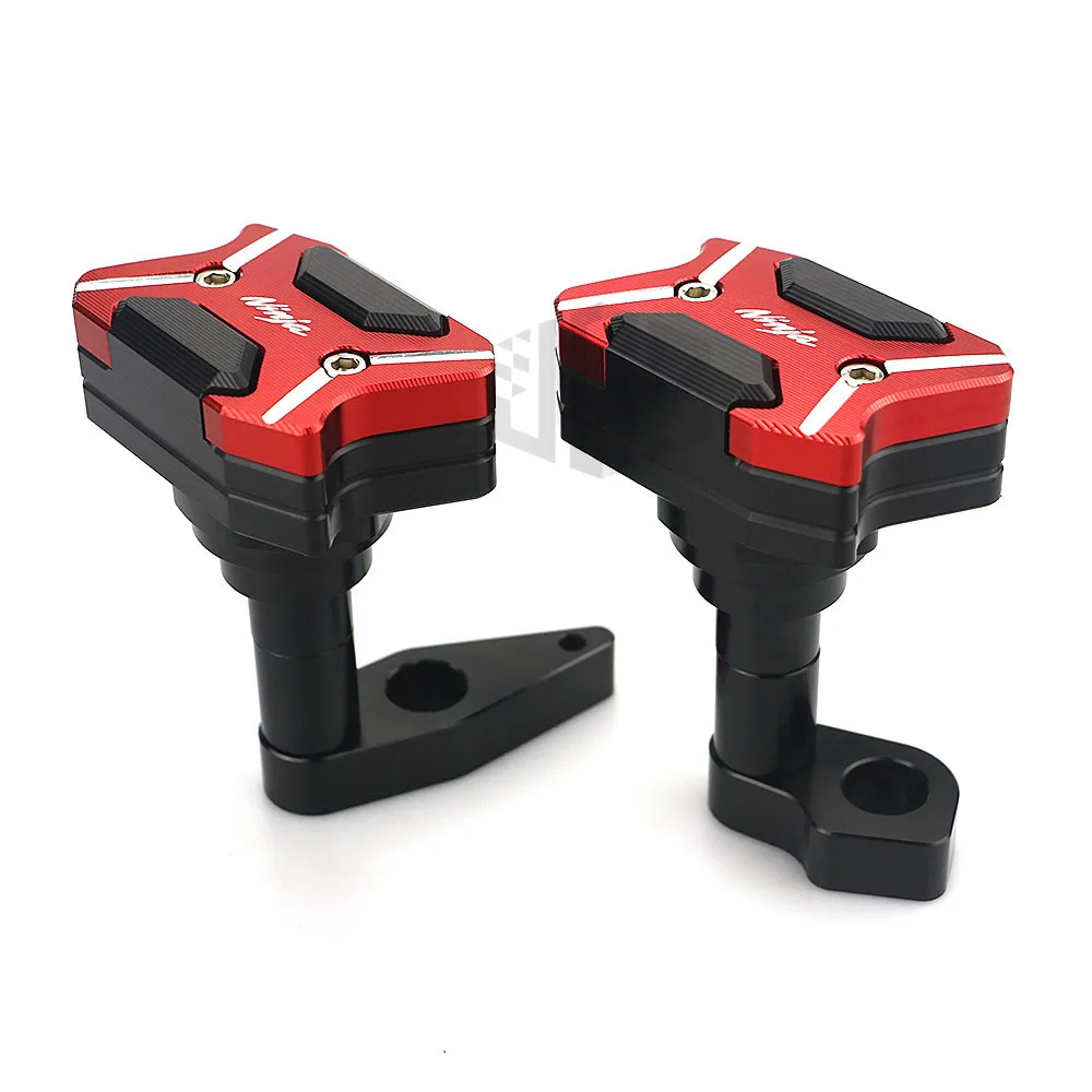 Мотоцикл с ЧПУ рамка Ползунки падение Краш двигателя протектор колодки для KAWASAKI