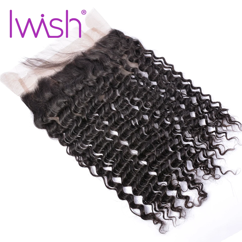 360 Кружева Фронтальные кудрявые предварительно выщипываемые с ребенком волосы