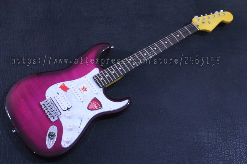 10 s Розетки выбран ST Стёганое одеяло 6 Строка гитары|guitar electric|guitare guitareguitar |