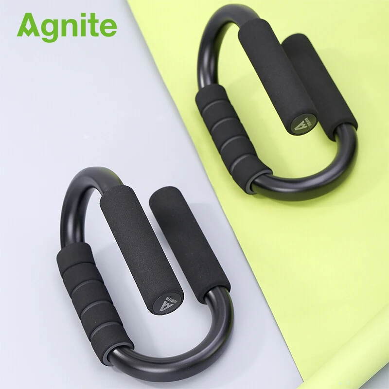 Agnite Спорт фитнес пуш ап стенды домашний тренажерный зал бар для мужчин и женщин