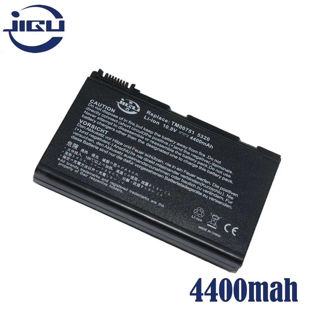 Jigu Аккумулятор для acer Extensa 5220 5235 5620 5630 7620 TravelMate 5320 5520 5720 5730 7720 7520 6592 TM00741 TM00751 GRAPE32