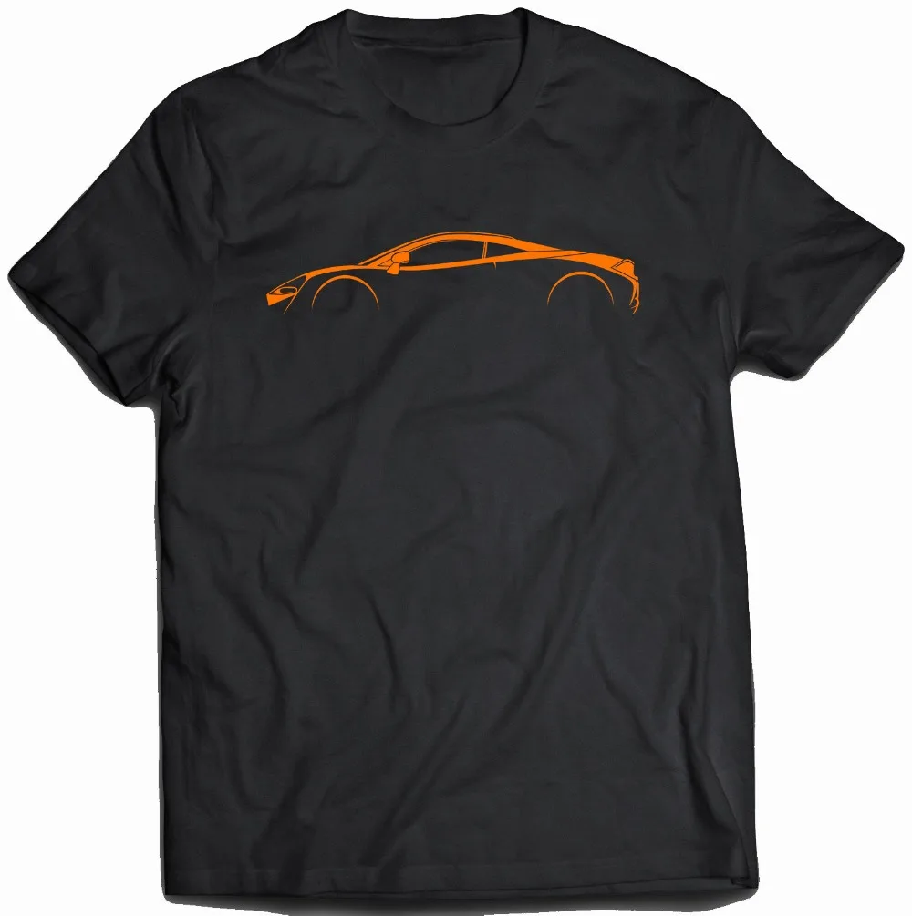 

New 2019 Fashion 100% Cotton For Man Shirts Germany Classic Legend Car 570 Silhouette T-Shirt For Men Design Your Own T-Shirt