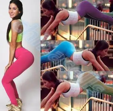 1 шт. женские спортивные панталоны шорты для йоги эластичные компрессионные