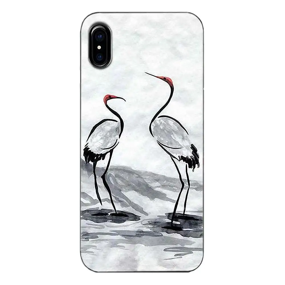 For Huawei Honor 4C 5A 5X 6A 6C 6X 7X 9 V8 V10 Mate 7 8 10 P9 P20 Pro Lite Play Soft TPU Wholesale Chinese Watercolor Painting | Мобильные