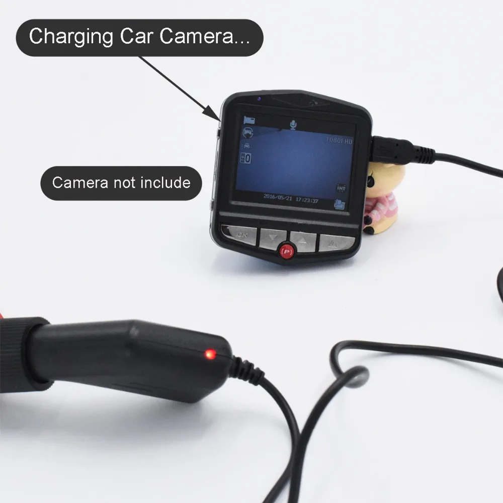 Автомобильное зарядное устройство XCGaoon 5 В 2 А mini USB для видеорегистратора камеры