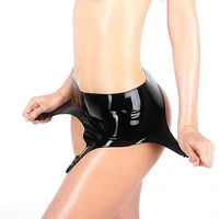 latex briefs underpants waist suspenders g string unisex