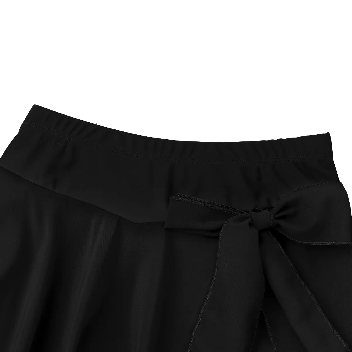 Новинка Женская гимнастика яркая эластичная шифоновая короткая юбка с