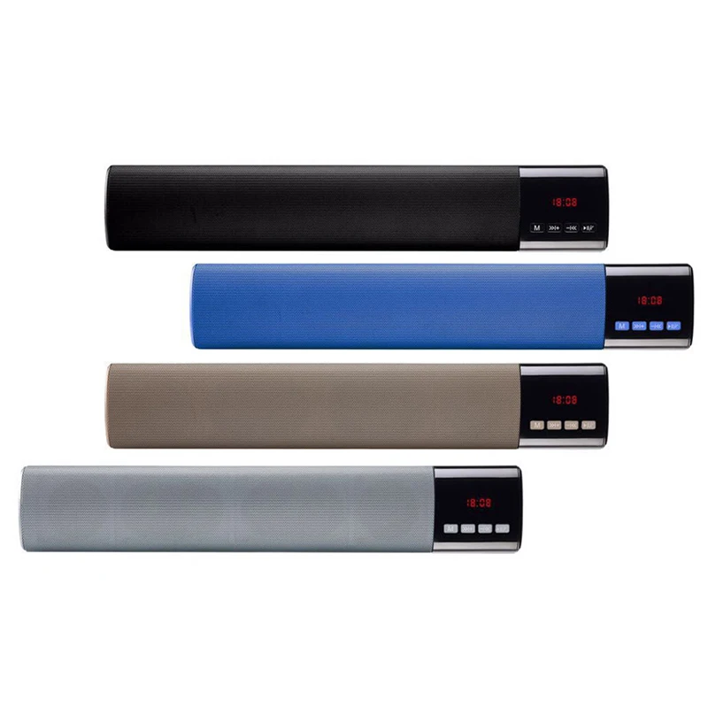Bluetooth беспроводной 3D Саундбар звук бар кинотеатр HiFi акустическая система сабвуфер синий