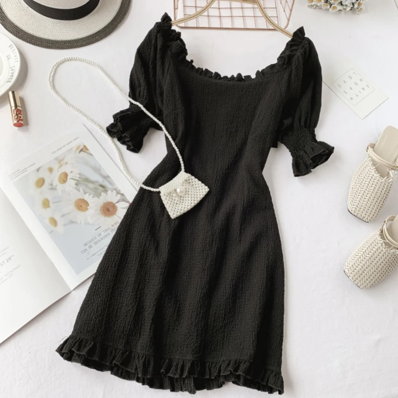 Женское облегающее платье белое летнее во Франции 2019 | Женская одежда