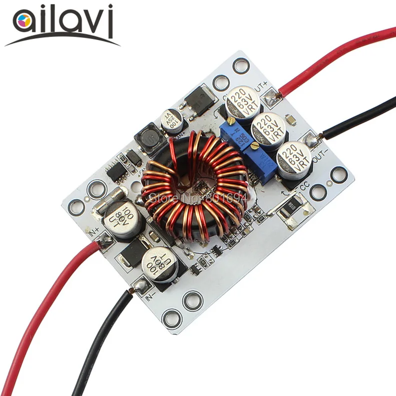 30W Board Only DC-DC 12-70 В, 24 В, 48 В, 8 А, постоянный ток, автоматический регулятор подзарядки, 30 Вт, 180 Вт, высокомощный автомобильный Солнечный силовой модуль - Цвет: 30W Board Only