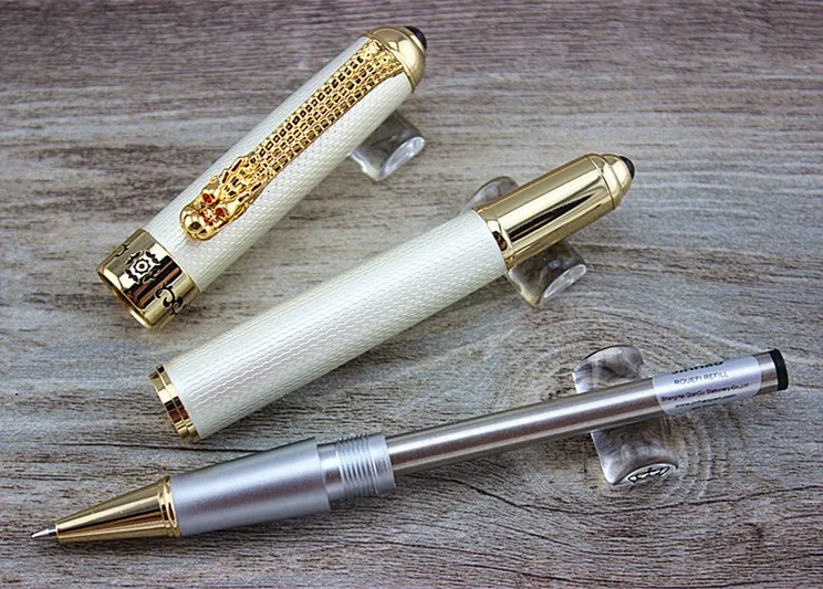 Роскошный JINHAO 1000 Золотой Дракон узор роллер шариковая ручка высококачественные Канцтовары Школьные офисные принадлежности брендовая письменная ручка подарки