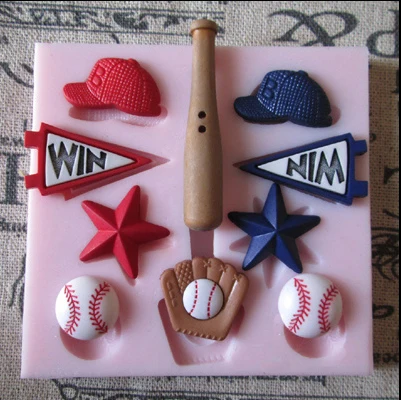 Силиконовая форма для украшения бейсбола | Дом и сад