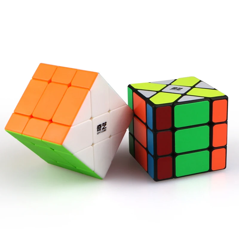 Cuber Speed qiyi fisher 3x3x3 black cube черный магический куб Cube головоломка | Игрушки и хобби