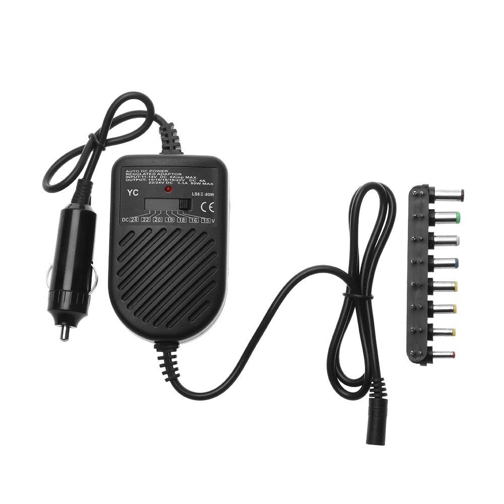 Универсальный 80 Вт DC регулируемый светодиодный индикатор автомобильное