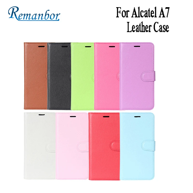 Remanbor для Alcatel A7 кожаный чехол эксклюзивный телефона кредитной держатель карт