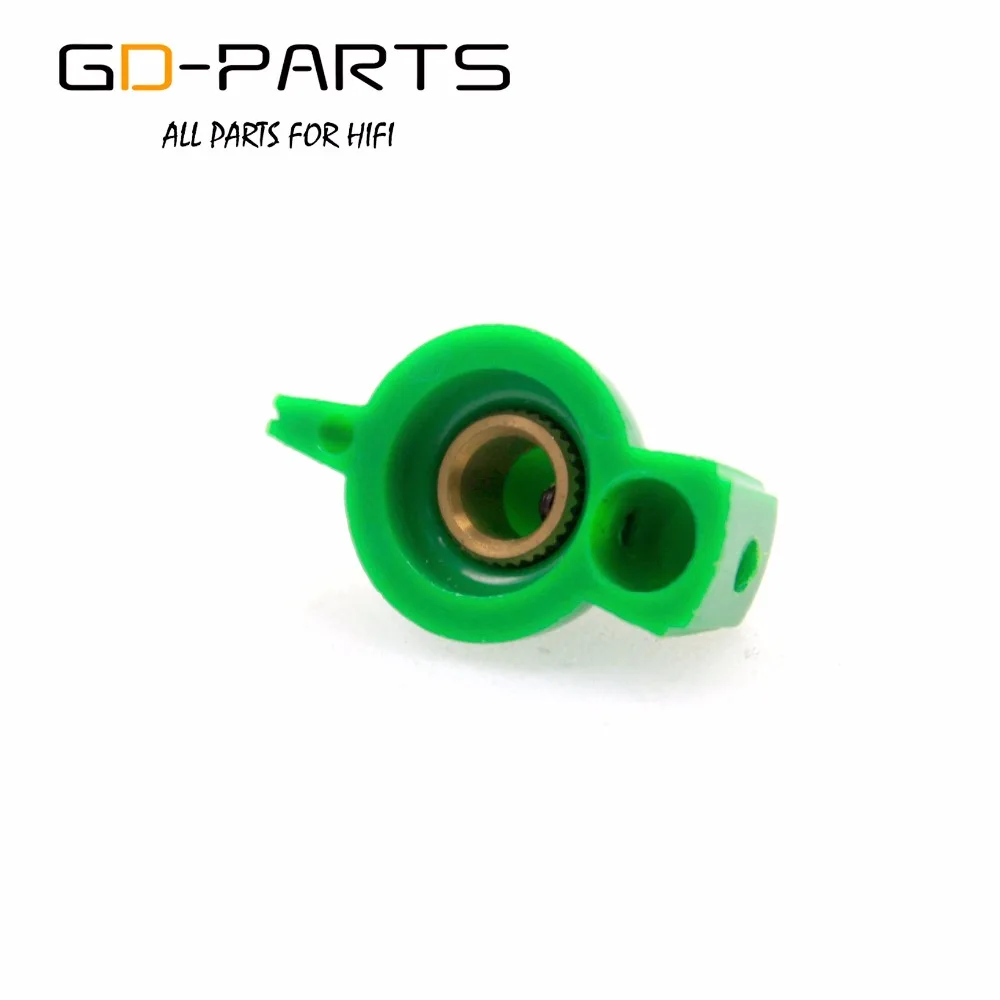 GD-PARTS Зеленые ABS пластиковые ручки в виде куриной головы для гитары усилитель