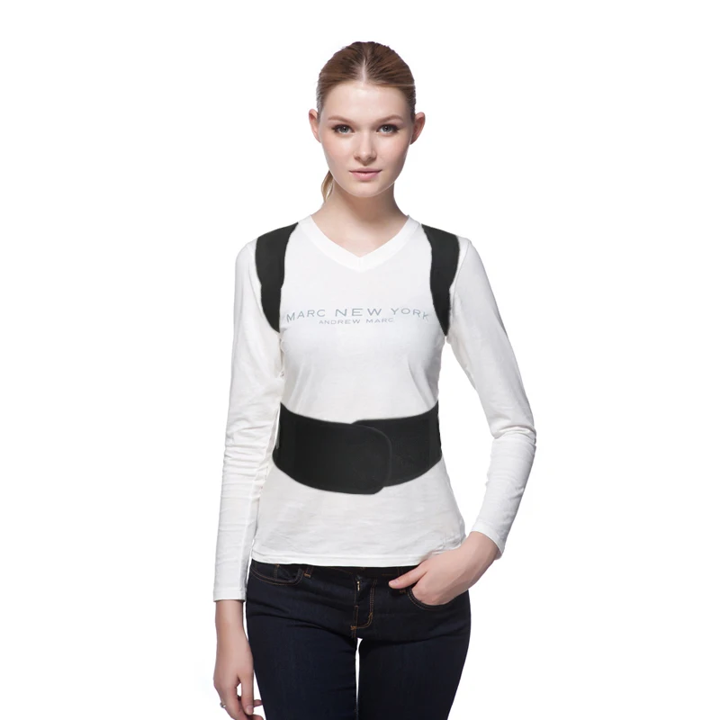 2018 дышащий поддерживающий пояс для спины и талии мужчин женщин Корректор осанки