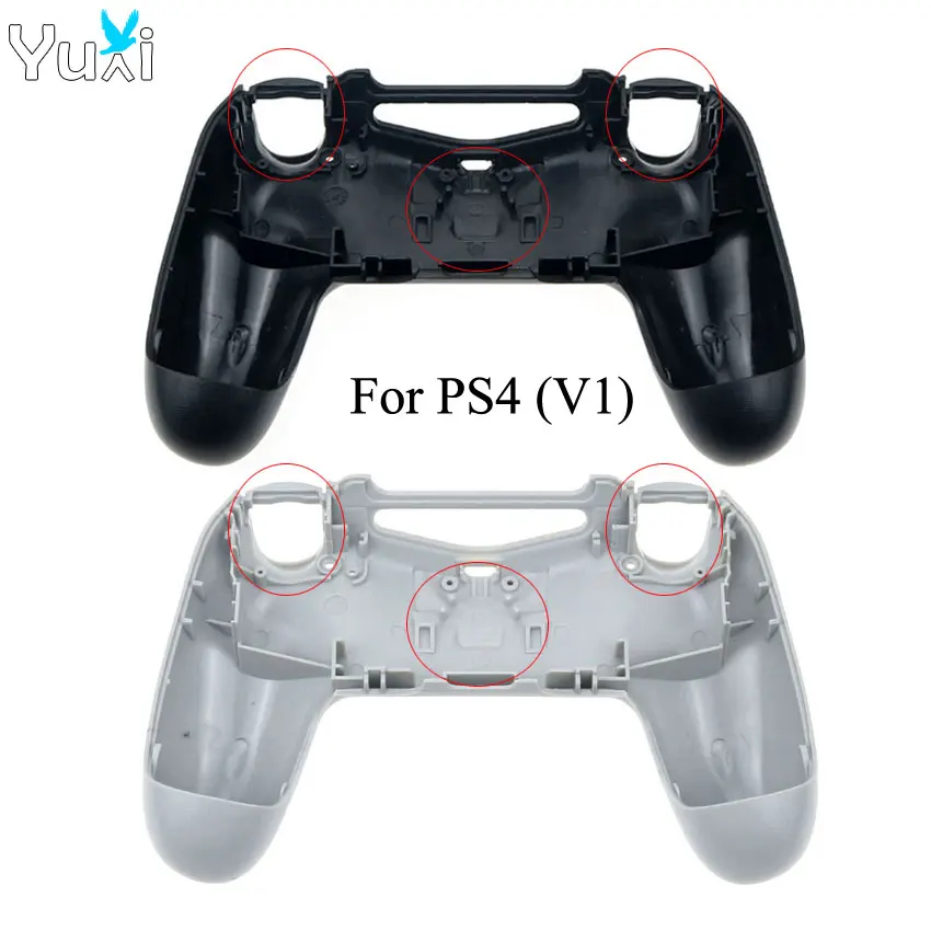 10 шт. черно белая пластиковая задняя крышка чехол сменные детали для Sony PlatStition 4 PS4