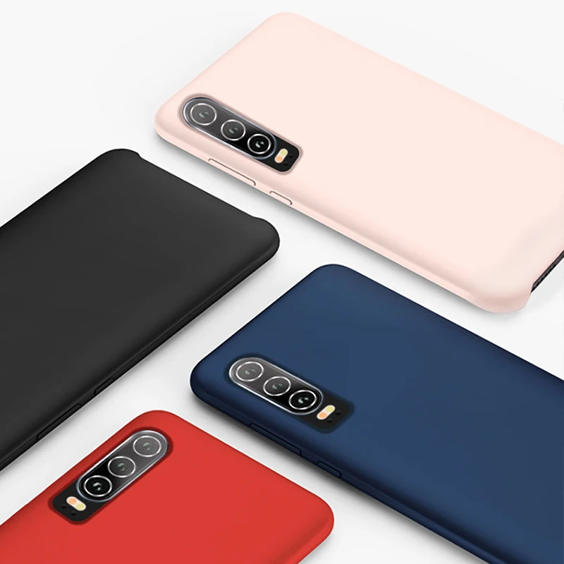 Оригинальный жидкий чехол FCOWB для huawei p30 pro силиконовый мягкий детской кожи lite |