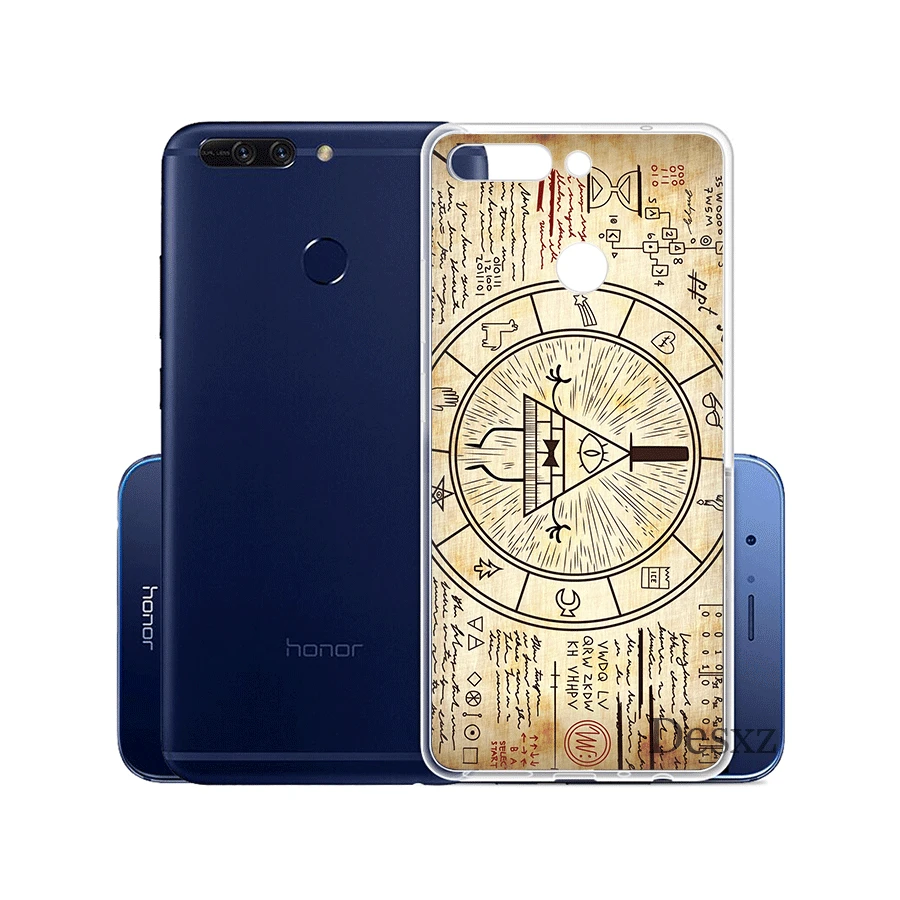 Чехол для телефона с гравитацией Фолс Билль выглядит безумный для huawei Honor Note 6A 6C 7A 7X 7C Pro 8 9 10 Lite Play Shell - Цвет: H12