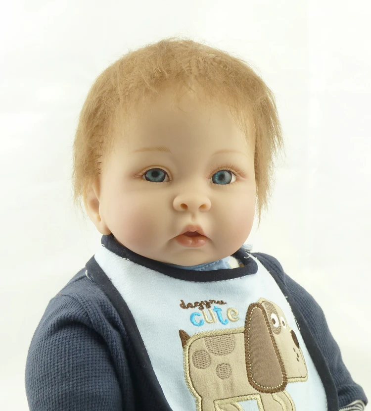 22 &quotВысокое качество куклы реборн игрушки ткани тела мягкие силиконовые