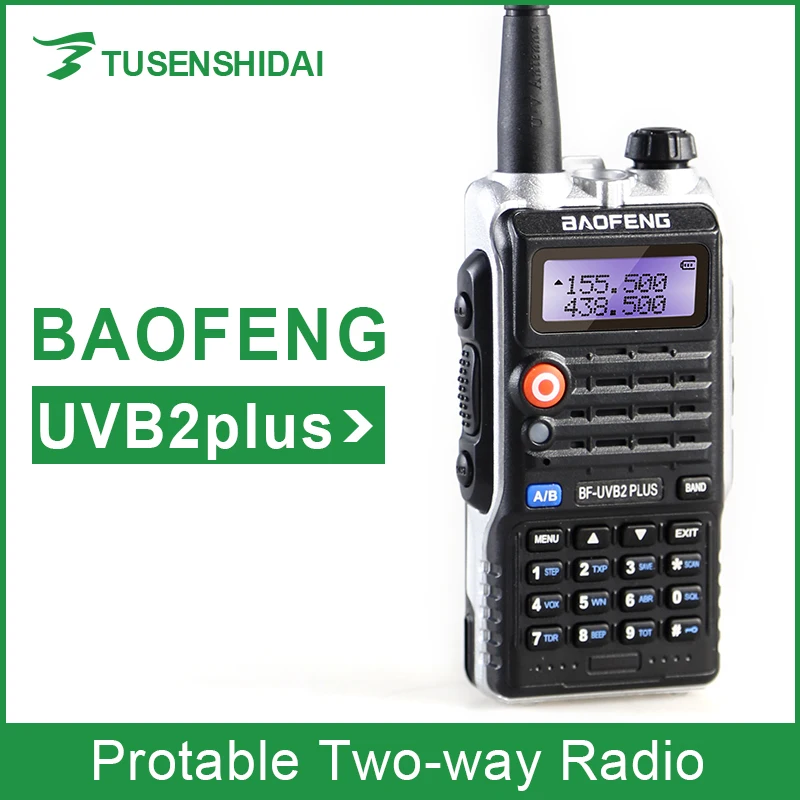 Фото - Новое поступление Оригинальный Baofeng UV-B2 Plus рация двухстороннее радио baofeng bf uvb2 cb радио рация двухстороннее радио коммуникатор для baofeng uv b2 plus мобильный коммуникатор