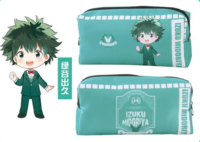 My Hero Academy Boku no Hero Academy Todoroki Shoto katsuki bakugo DEKU чехол для карандашей сумка для ручек Студенческая уплотненная канцелярская одежда
