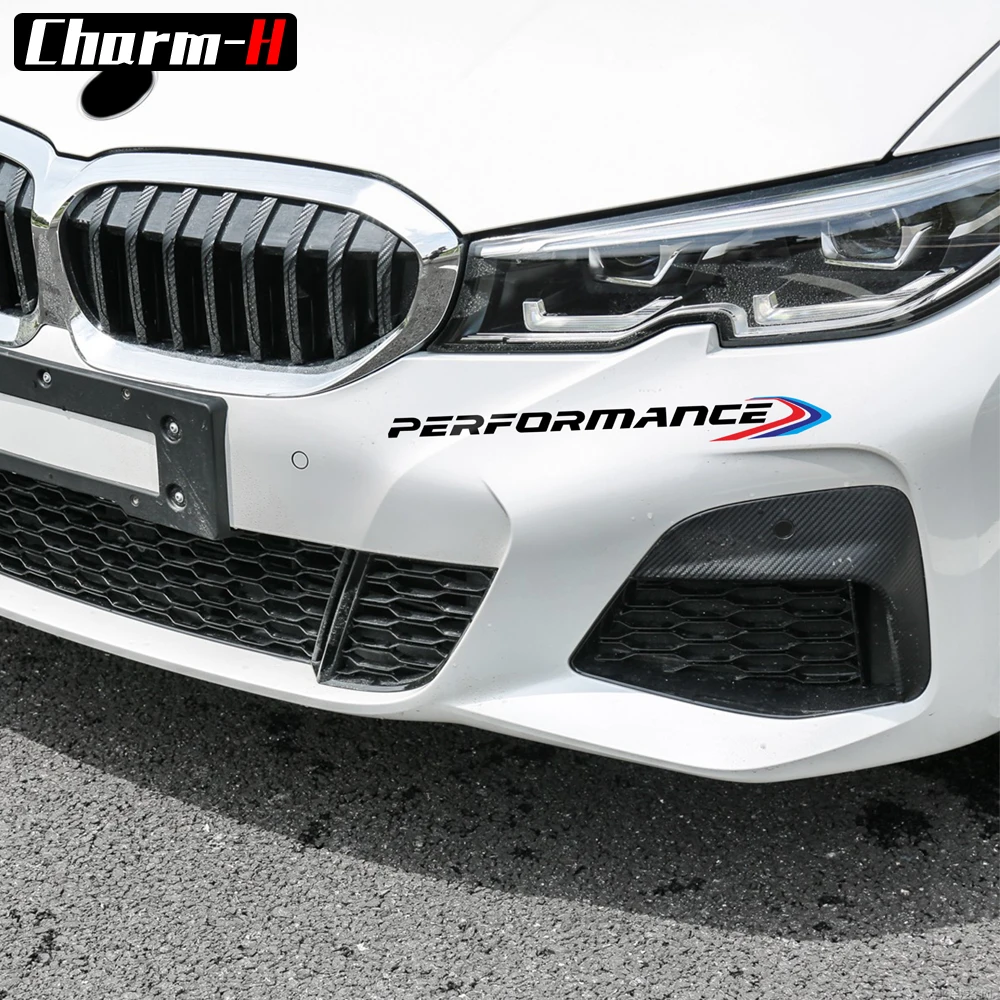Наклейка на передний бампер для BMW 90 E46 E39 E60 F30 F20 G30 X6 F16 F10 F34 X3 X4 X5 E70 F15 M3 M5 Z4 2