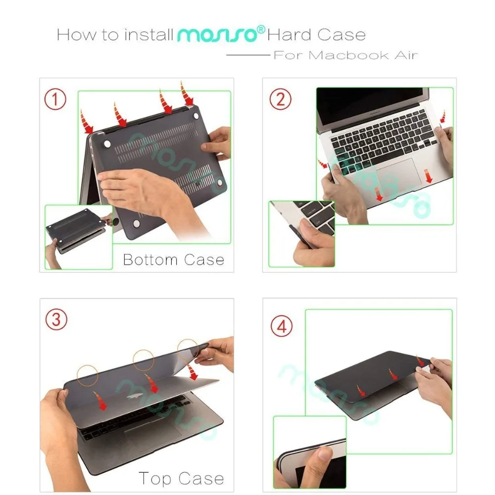 Пластиковый жесткий чехол MOSISO для ноутбука Macbook New Pro 13 A1708 A1706 A1989 Touch bar A1707 A1990 15 2016