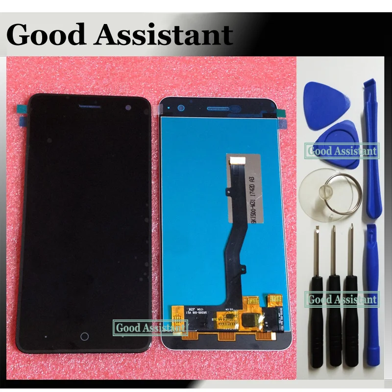 Черный/белый 5 0 дюймов для leagoo Alfa BV0840 / ZTE Blade V8Q V8C V0840 ЖК дисплей Дисплей кодирующий