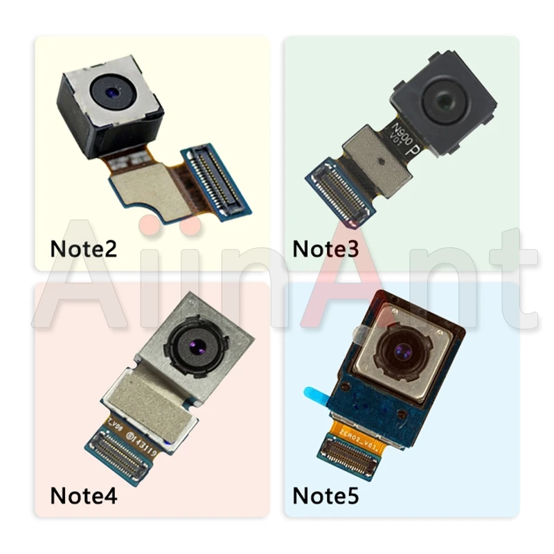 

Original For Samsung Galaxy Note 2 Note 3 N900 N9005 Note 4 N910F N910C Note 5 N920f N920C Main Rear Back Camera Flex Cable
