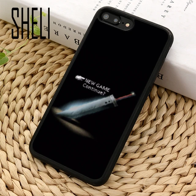 SHELI Final Fantasy VII новый игровой чехол для iPhone 6 S 7 8 X XR XS maxS SE Samsung Galaxy S6 S7 S8 S9 Plus |