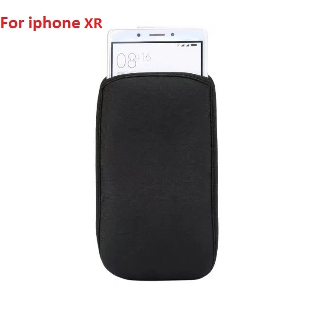 For iphone XR 4,"~ 6,4" дюймов Универсальный неопреновый чехол сумка чехол для iphone 11 Pro Max XR XS Max 8 Plus для Galaxy Note 10 S10 PLUS S10e - Цвет: For iphone XR