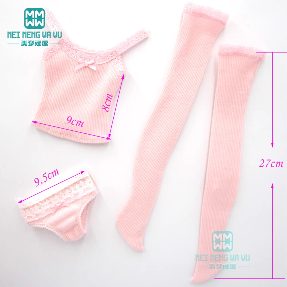 BJD аксессуары модный розовый кружевной комплект нижнего белья для 60 см 1/3 BJD кукольная одежда