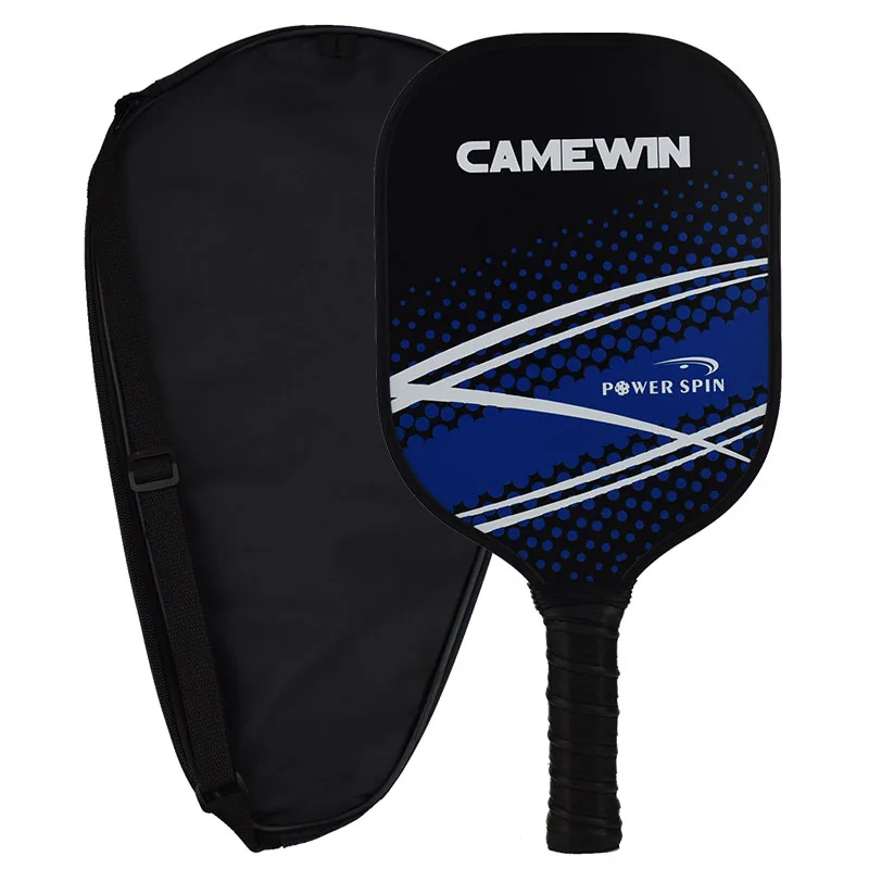 PADDLEwithCOVER Pickleball Paddle графит уход за кожей лица полимерный соты Core ультра подушки сцепление низкопрофильный край гвардии - Цвет: PADDLEwithCOVER