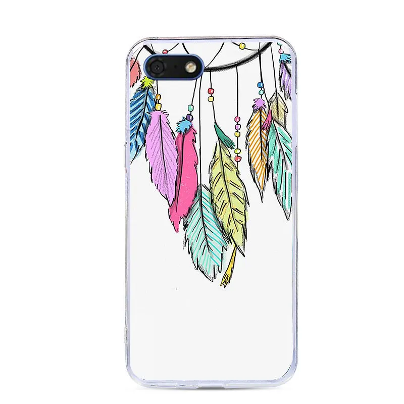 J&ampR Ultra Thin Case 5.45&quot For Huawei Y5 2018 Cover Silicone Y 5 Prime/LITE Soft Cases Phone Bags Lovely Cat |