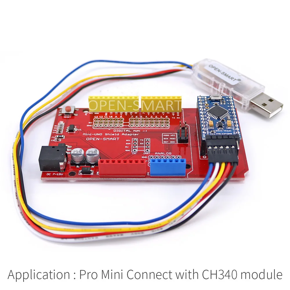 Pro Mini ATmega328P плата+ Pro Mini UNO щит адаптер+ CH340G USB для ttl программист легко загружать эскиз для Arduino Pro Mini