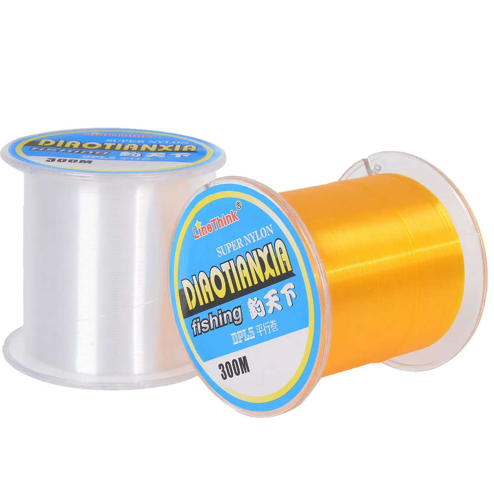 Высококачественная нейлоновая однонитевая рыболовная леска LineThink DIAOTIANXIA 300 м
