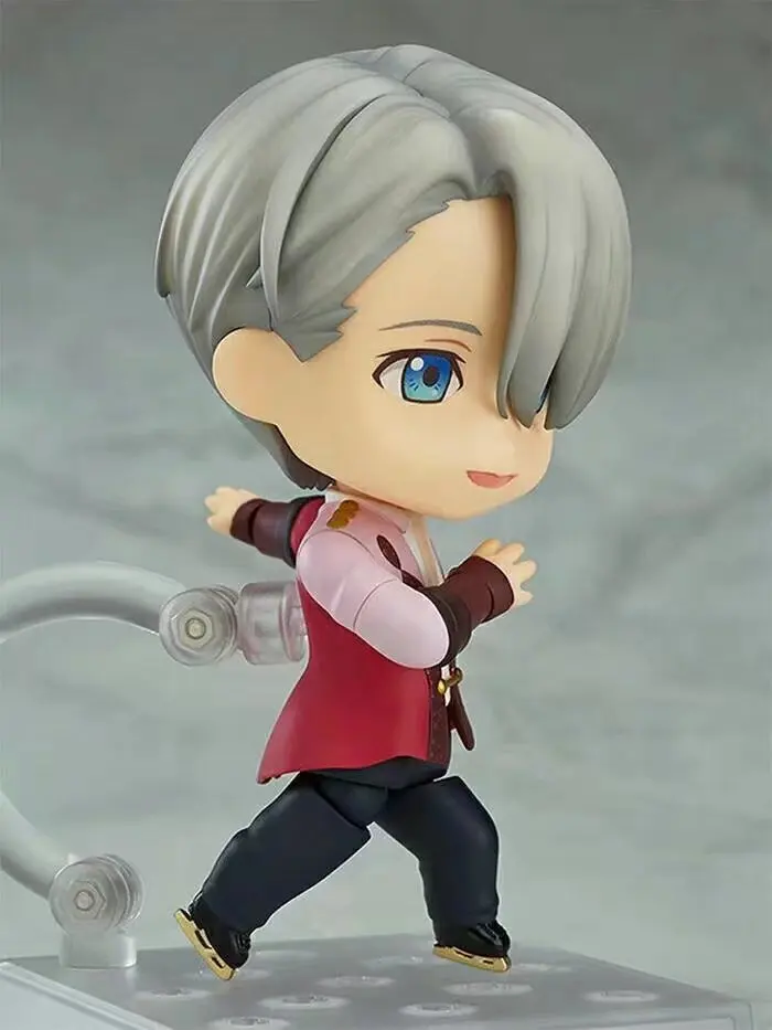 Nendoroid 741 Юрий su Ghiaccio Виктор Никифоров Действие ПВХ фигура да Collezione модель игрушки |