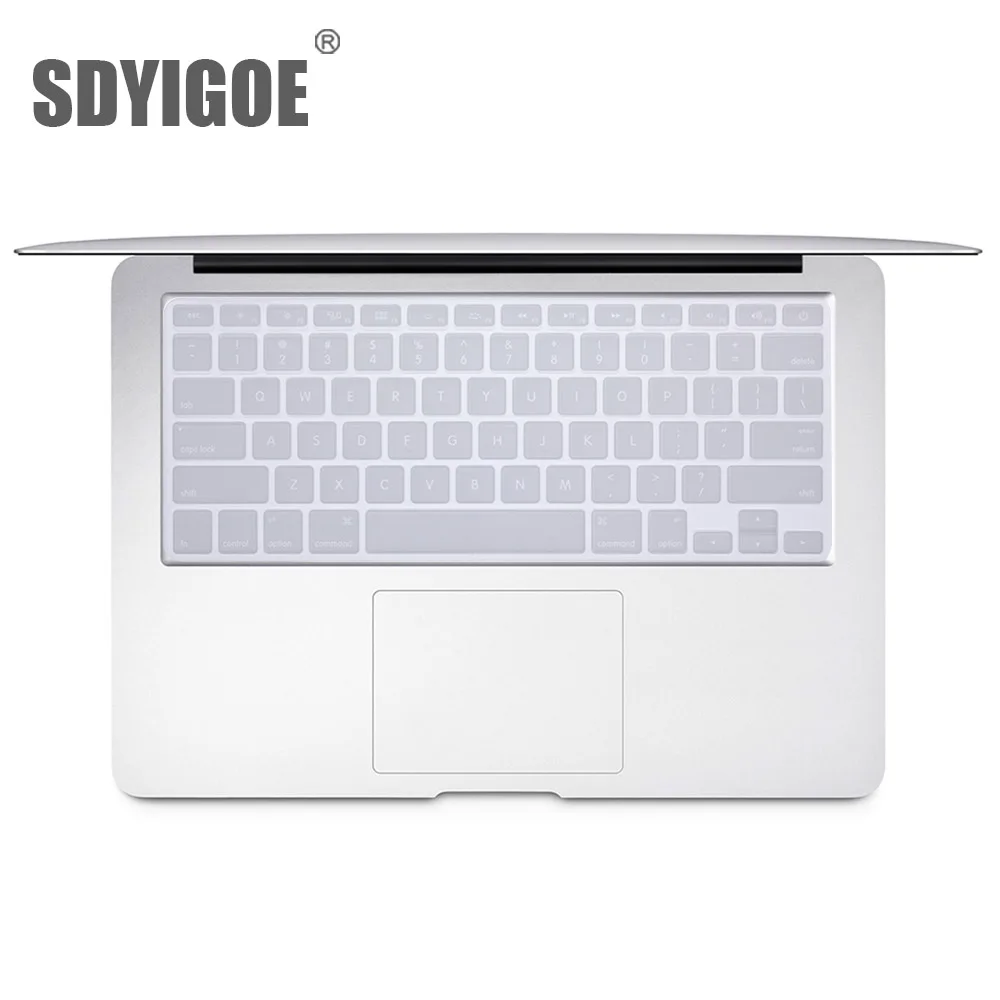 Клавиатура для ноутбука, чехол для macbook air 13 pro 15 дюймов A1466 A1502 A1278 A1398, Силиконовая накладка для клавиатуры, цветная защитная пленка