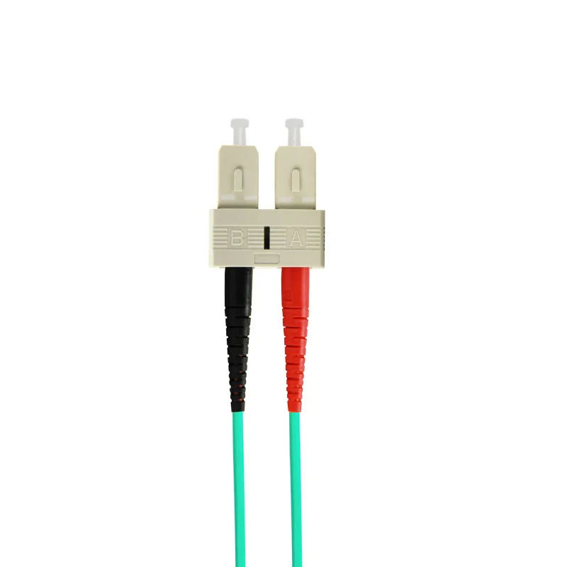 SC/SC 10GB лазерный оптимизированный многомодовый волоконный патч кабель OM3 SC/UPC для