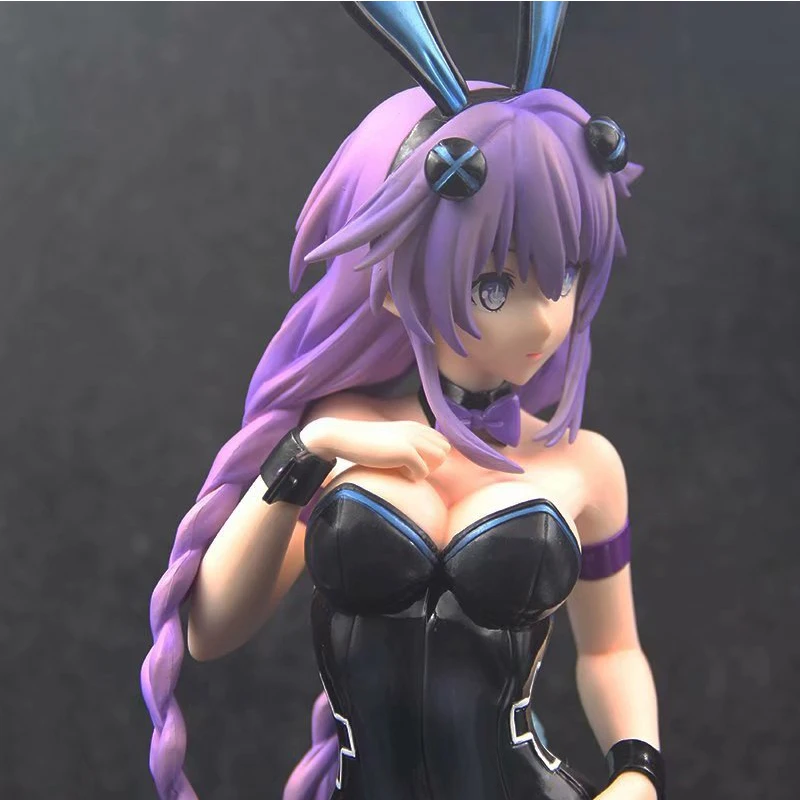 Аниме сексуальный кролик девушки вер. Игры Hyperdimension Neptunia фиолетовое сердце 1/4