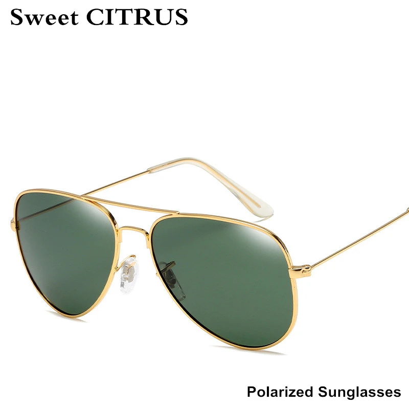 Милые цитрусовые 2018 Пилот солнцезащитные очки мужские брендовые дизайнерские