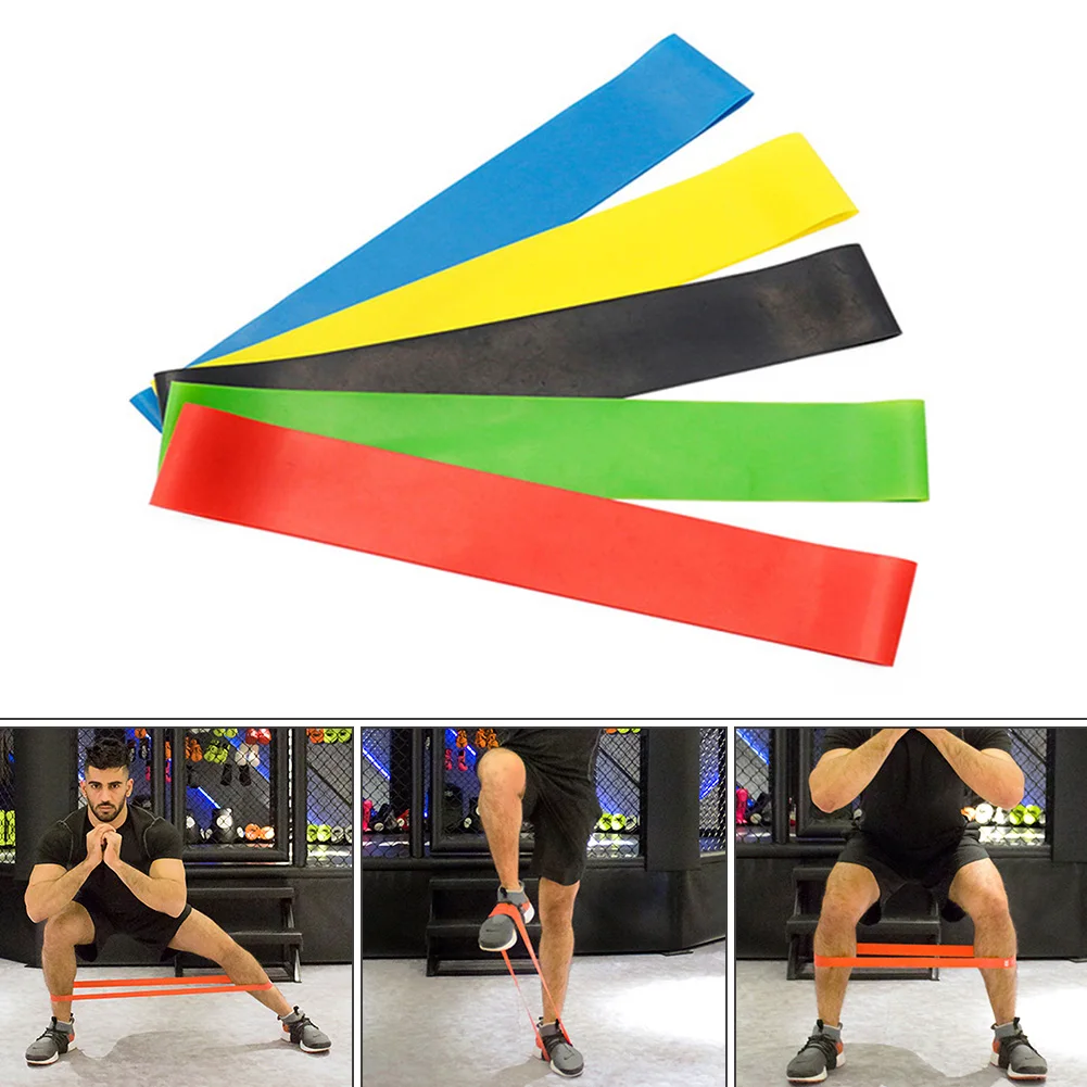 Йога для тренировки фитнеса латексные Эспандеры комплект ожерелий канат