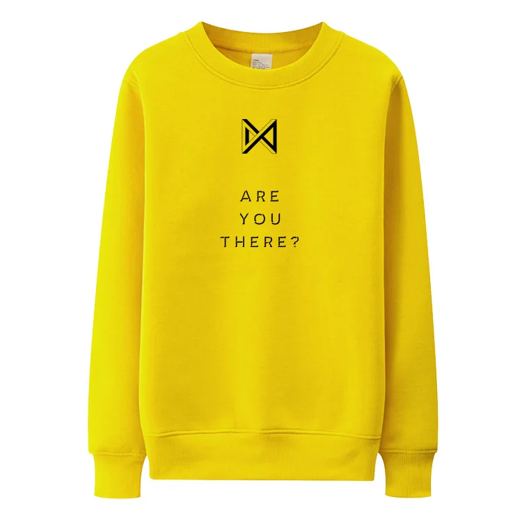 Новый альбом Monsta x вы здесь одинаковые модели толстовок фанаты kpop тонкие