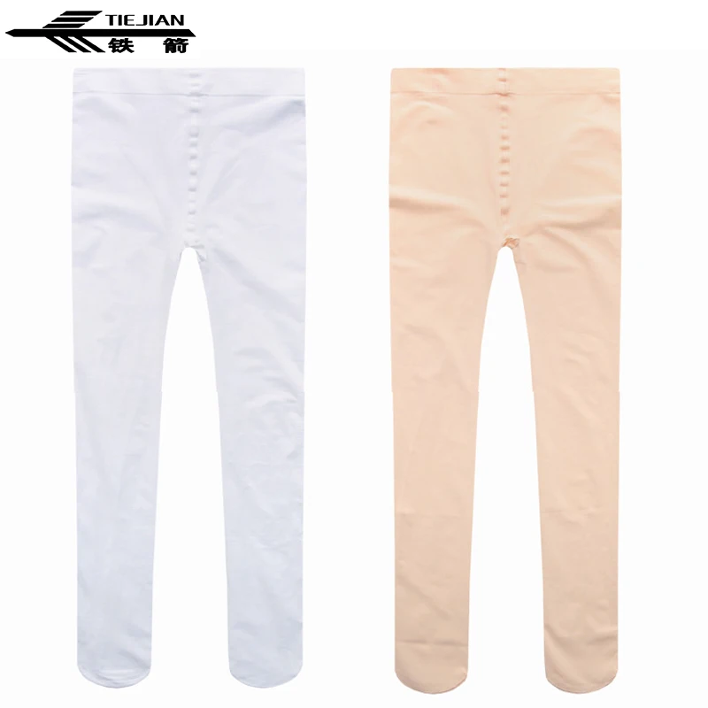 Танцевальные тренировочные бархатные колготки для детей и девочек эластичные